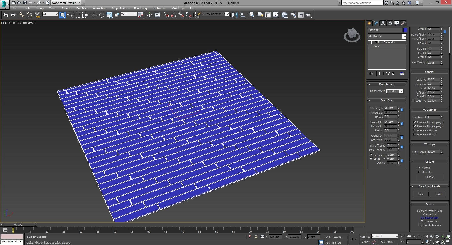 Как пользоваться loorGenerator 2.10 for 3ds Max 2014-2020