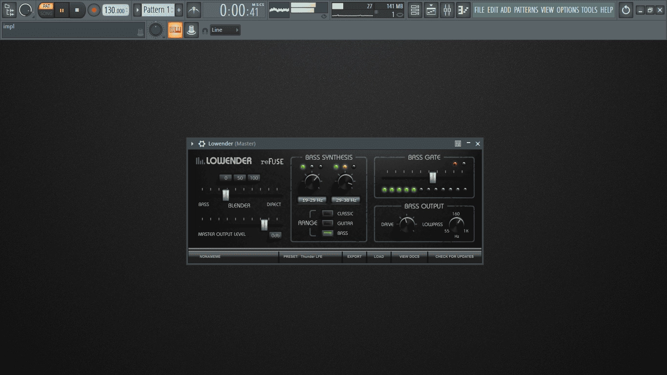 Как пользоваться reFuse Software - Lowender 1.5.0 VST 3, AAX