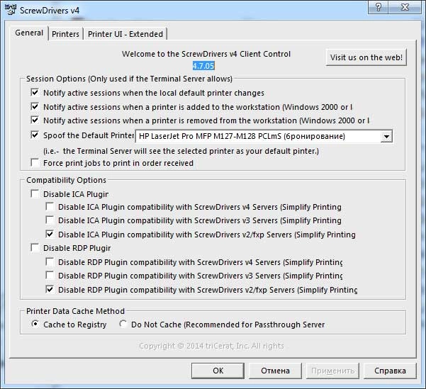 Как пользоваться triCerat ScrewDrivers 4.7.5.60