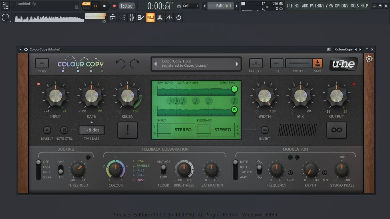Как пользоваться u-he - ColourCopy 1.0.2 VST, VST 3, AAX