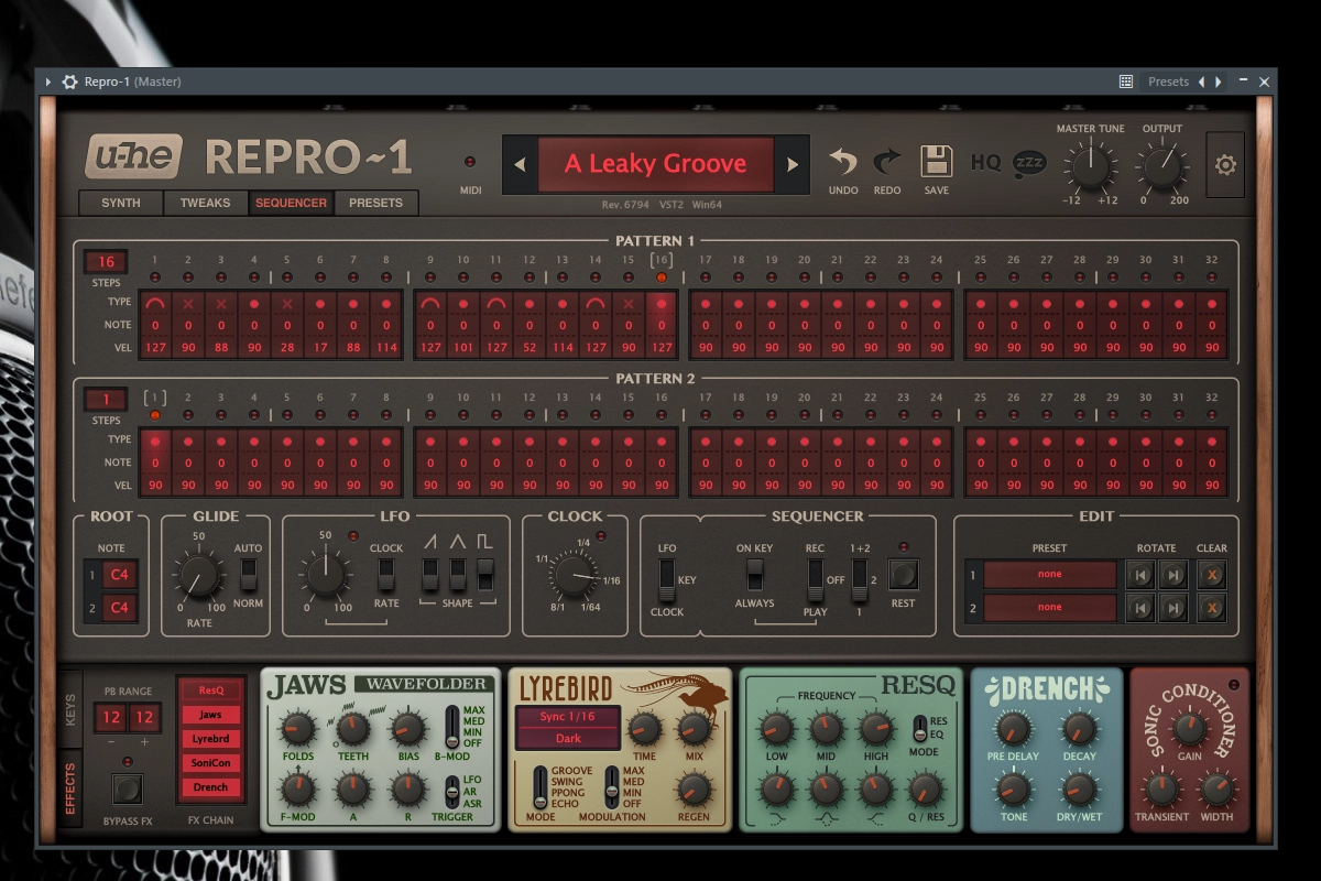 Как пользоваться u-he - Repro-1 1.1.6794 + Repro-5 VSTi, VSTi3, AAX Repack by VR