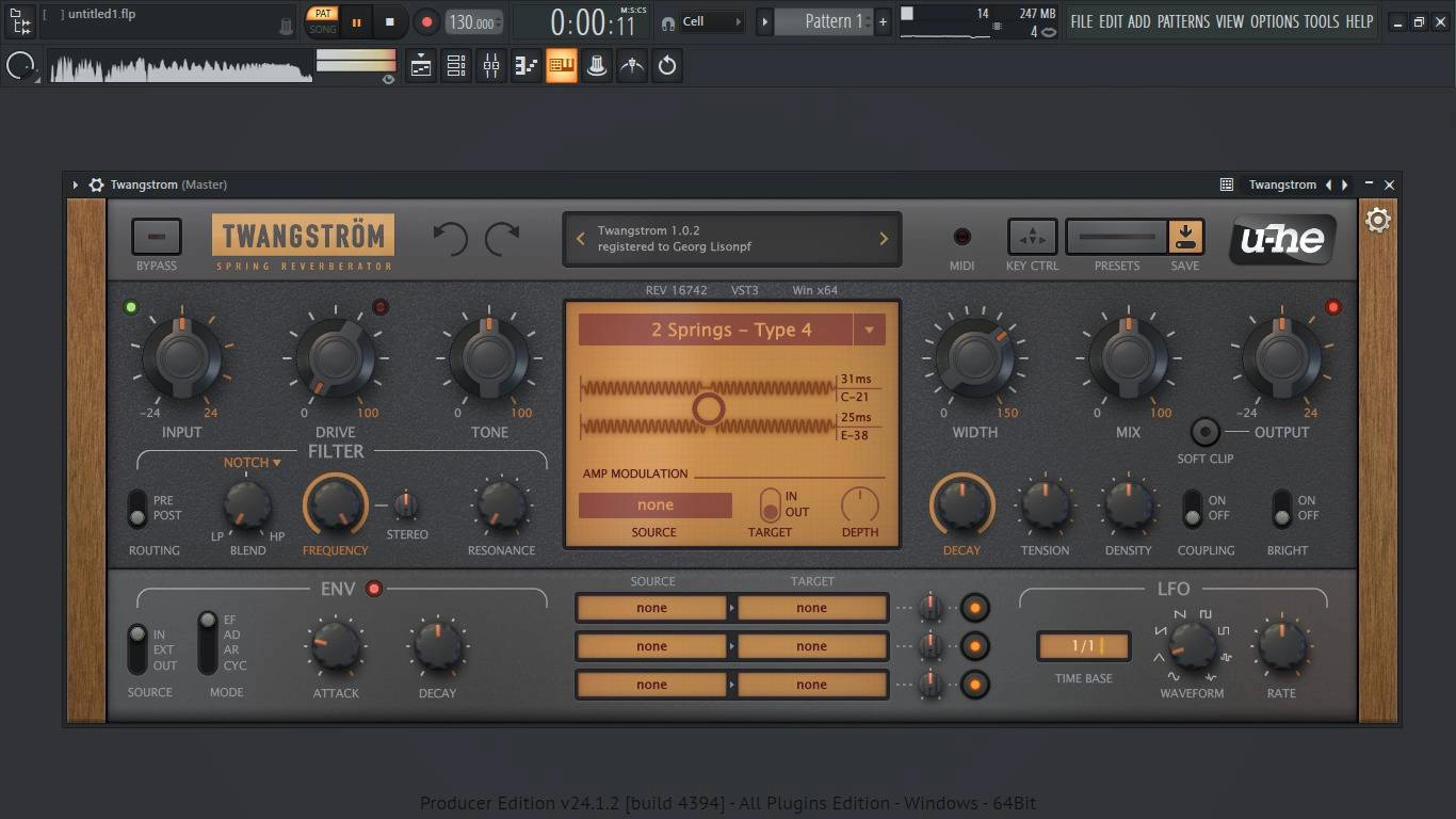 Как пользоваться u-he - Twangstorm 1.0.2 VST, VST 3, AAX