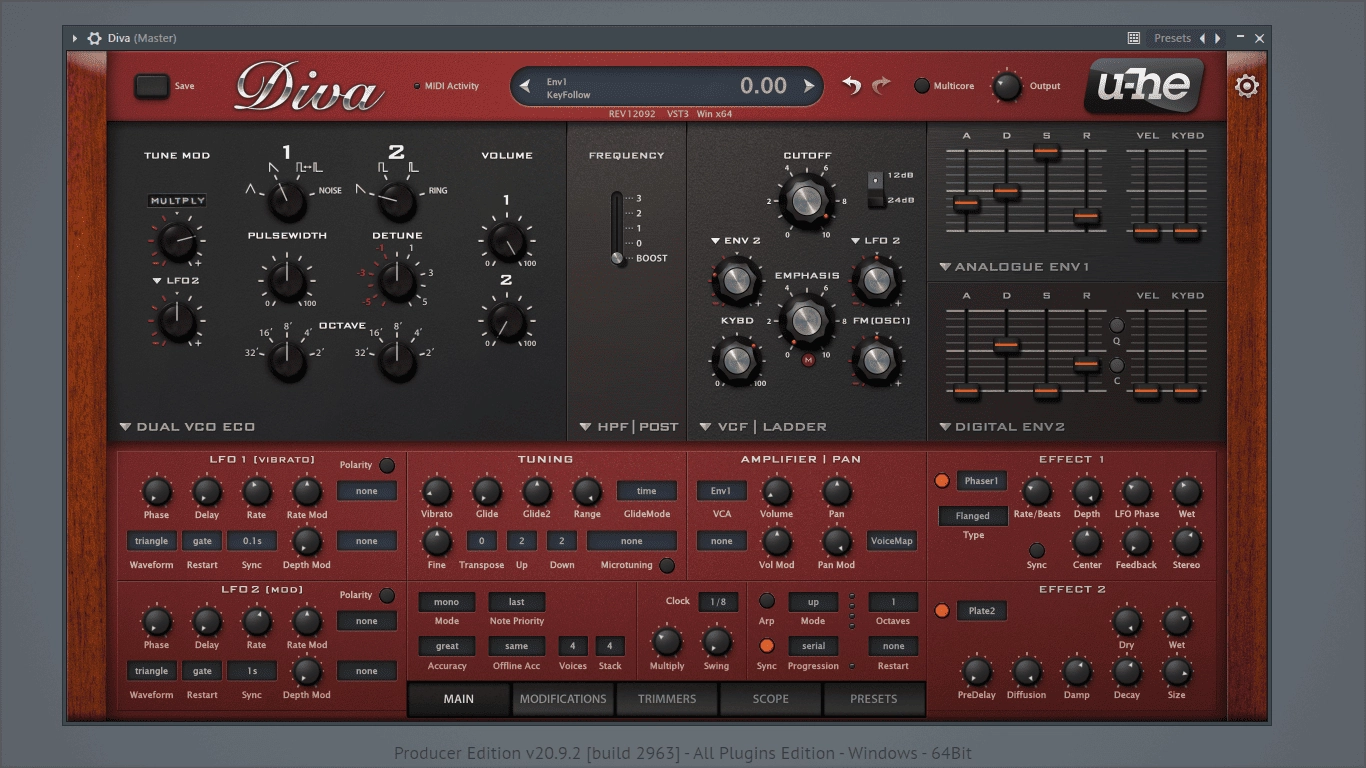 Как пользоваться u-he Everything Bundle VSTi, VSTi3, AAX